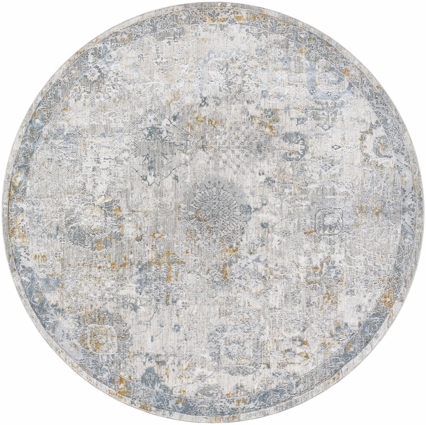 Alroy Textured Rug with Fringes