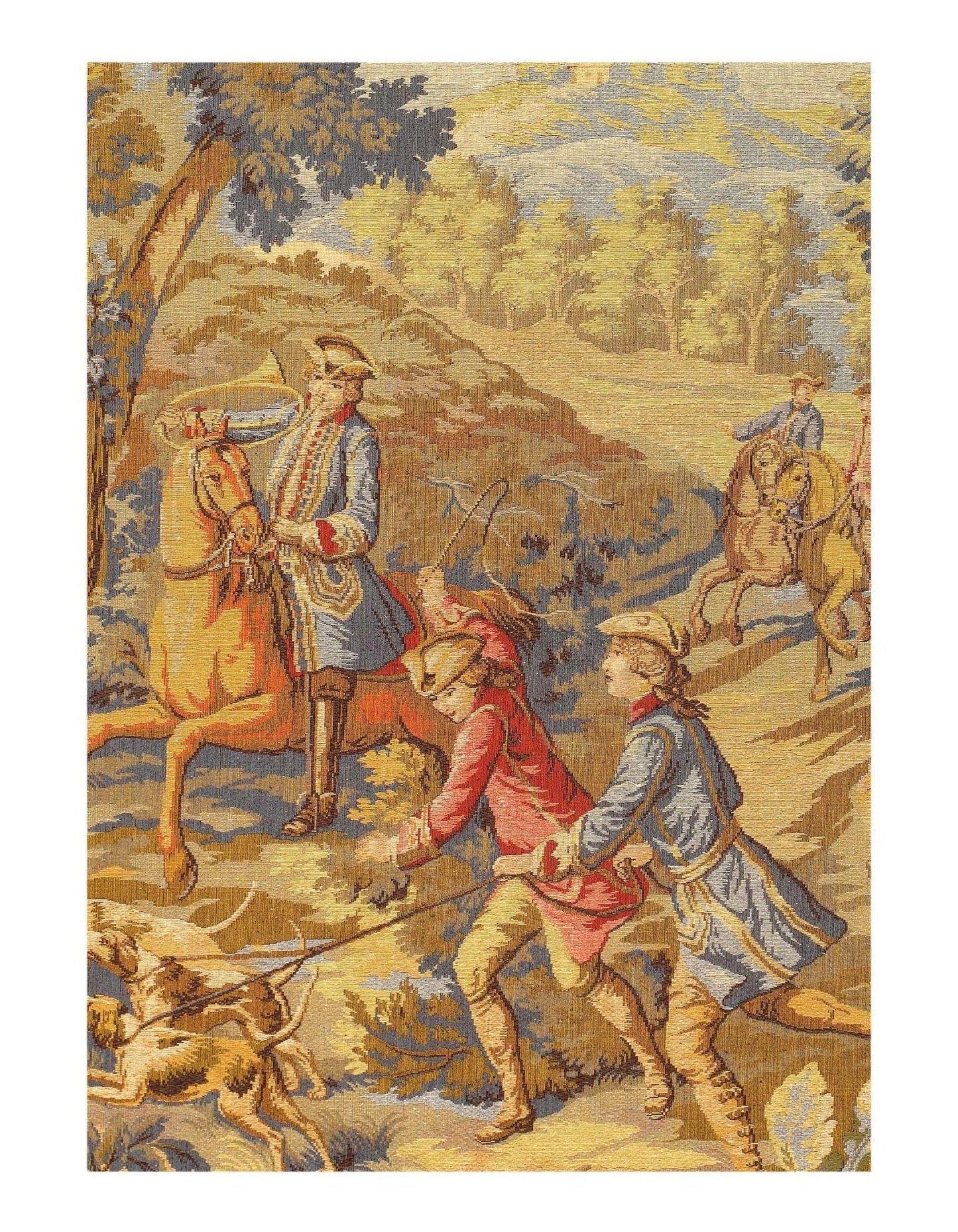 Canvello Genre Tapestry Vintage Art Rugs - 3'2'' X 4'2''
