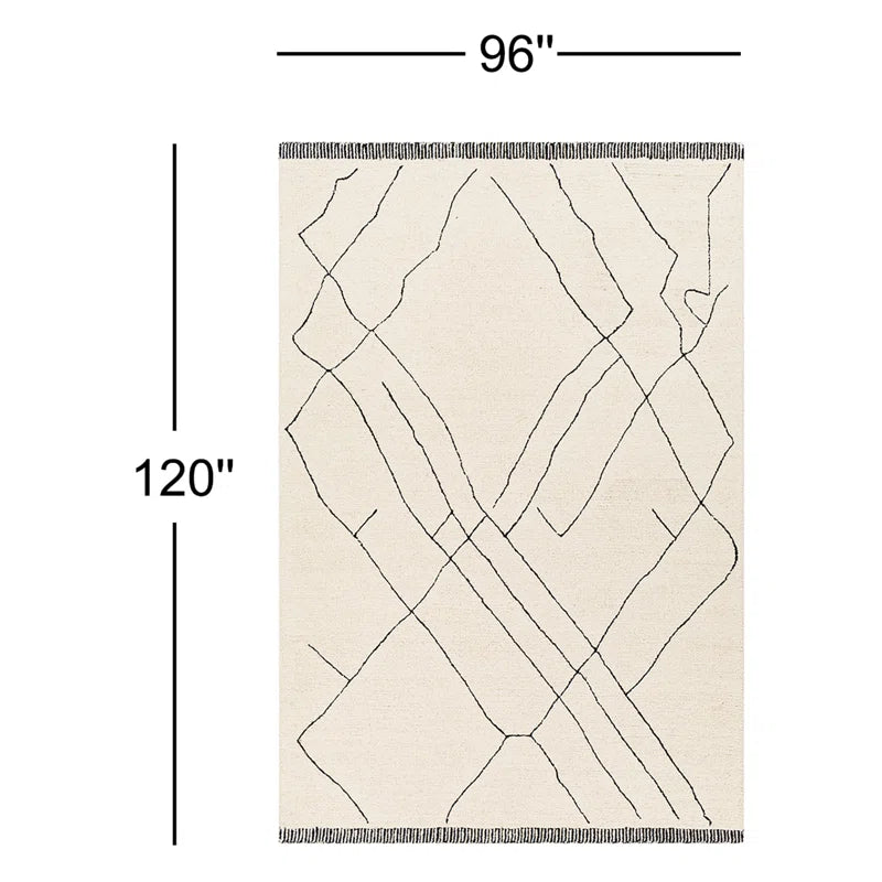 Isla Hand Tufted Wool Moroccan Indoor Rug
