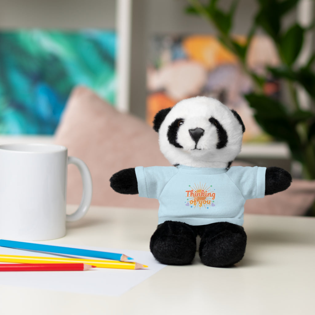 “Thinking of You” Plush Cuddly Companion- Warm Sentiment Gift Unisex