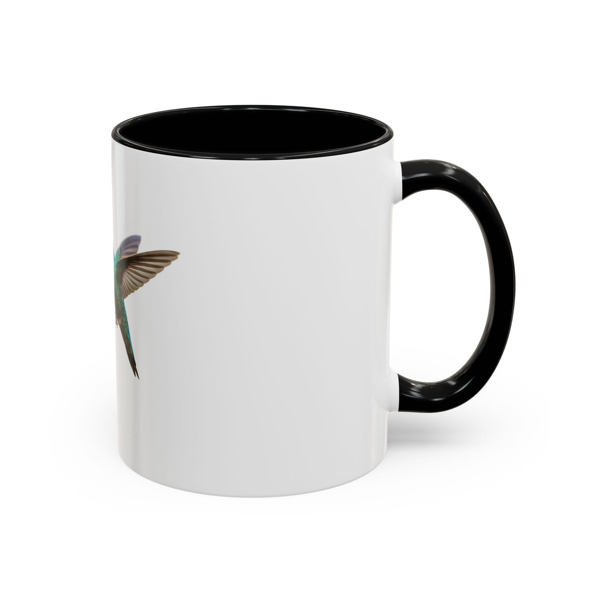 Hummingbird with Flower Thrive Not Just Survive Mug | Accent Coffee Mug
