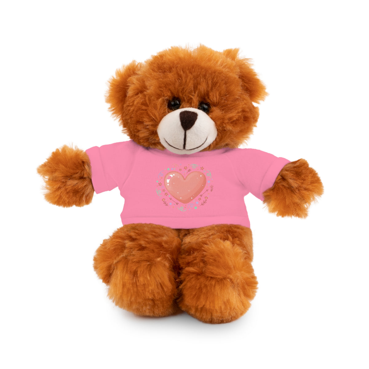 Plush Companion with Heart Stuffed Animals with Tee