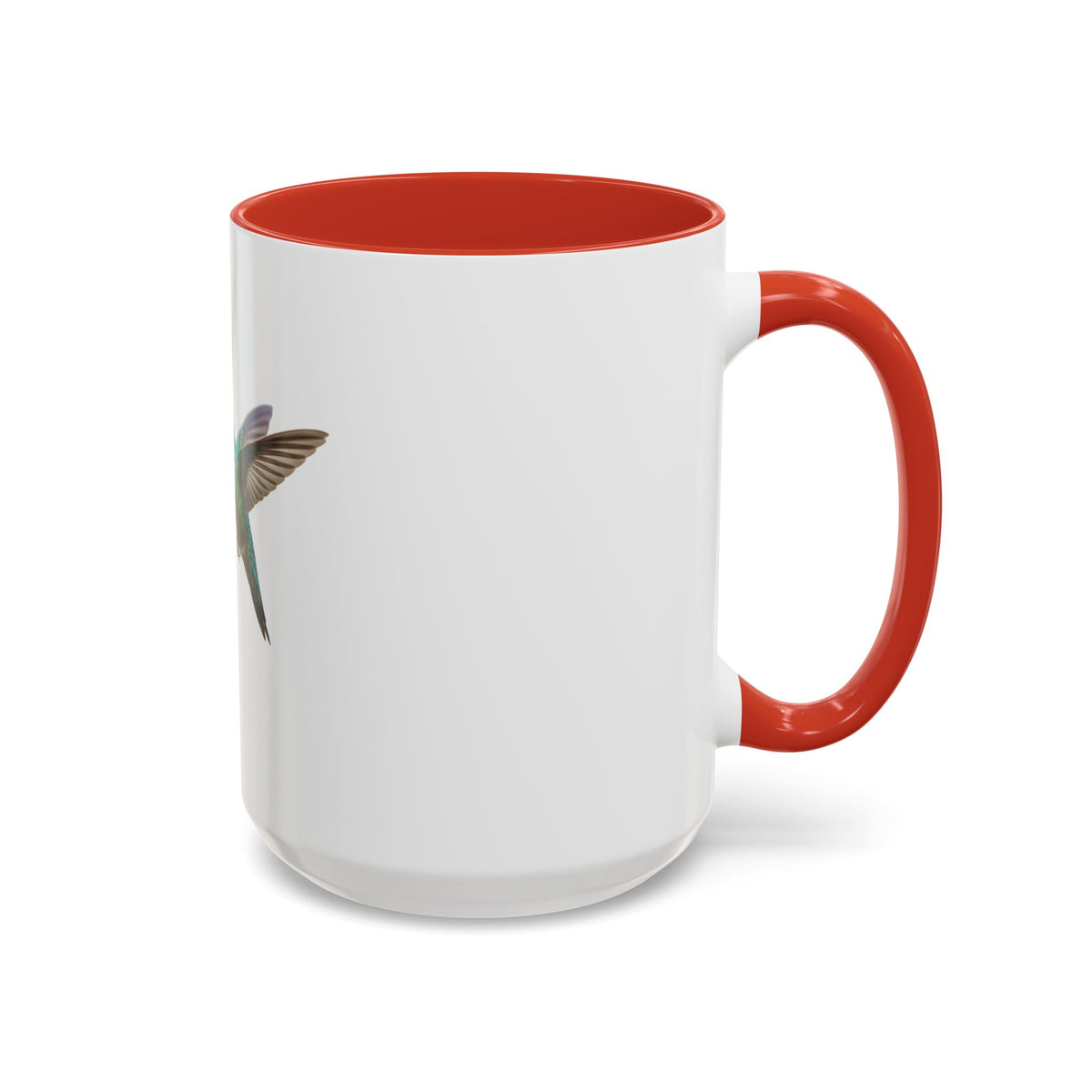Hummingbird with Flower Thrive Not Just Survive Mug | Accent Coffee Mug
