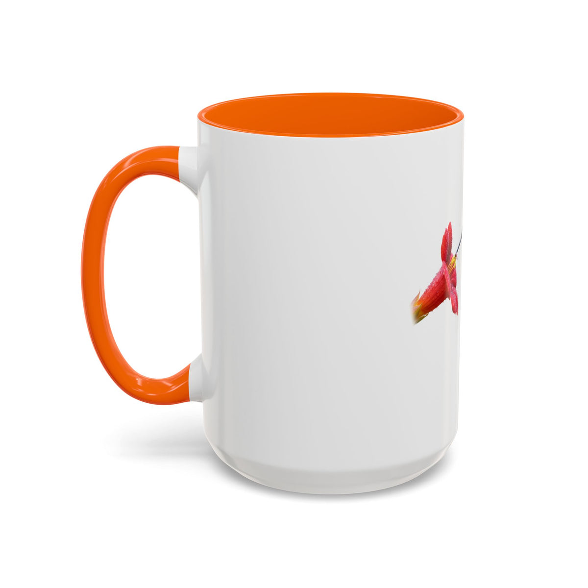 Hummingbird with Flower Thrive Not Just Survive Mug | Accent Coffee Mug