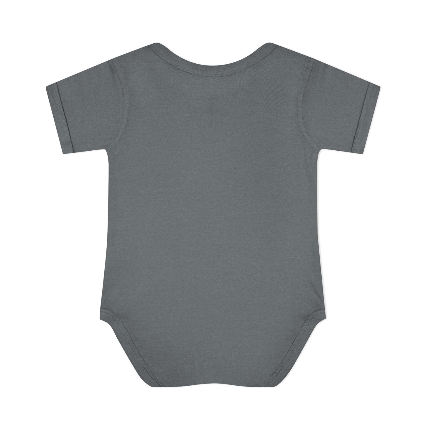 Cute Puppy & his Scooter- Infant Baby Rib Bodysuit- Unisex