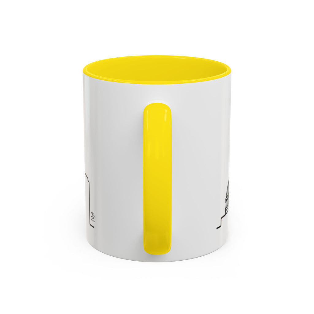 Atlanta Skyline Mug | City Outline Coffee Cup, Black Accent