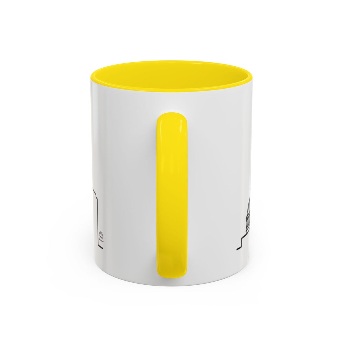 Atlanta Skyline Mug | City Outline Coffee Cup, Black Accent