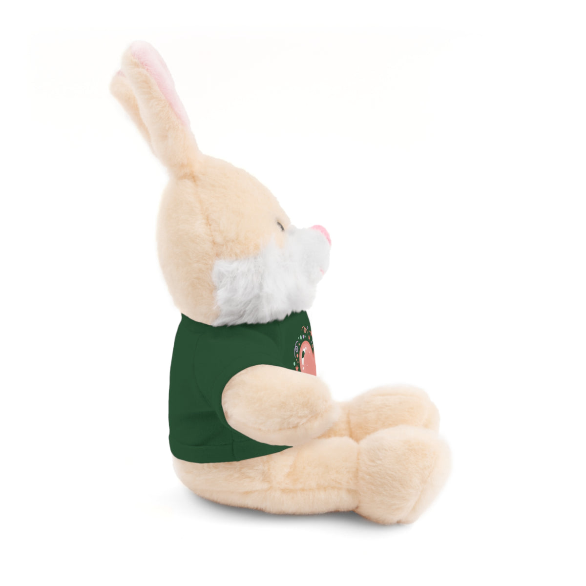Plush Companion with Heart Stuffed Animals with Tee