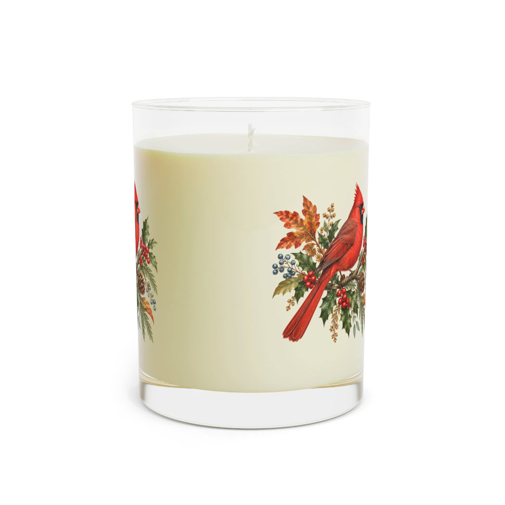 Red Cardinal Winter Botanical Scented Candle
