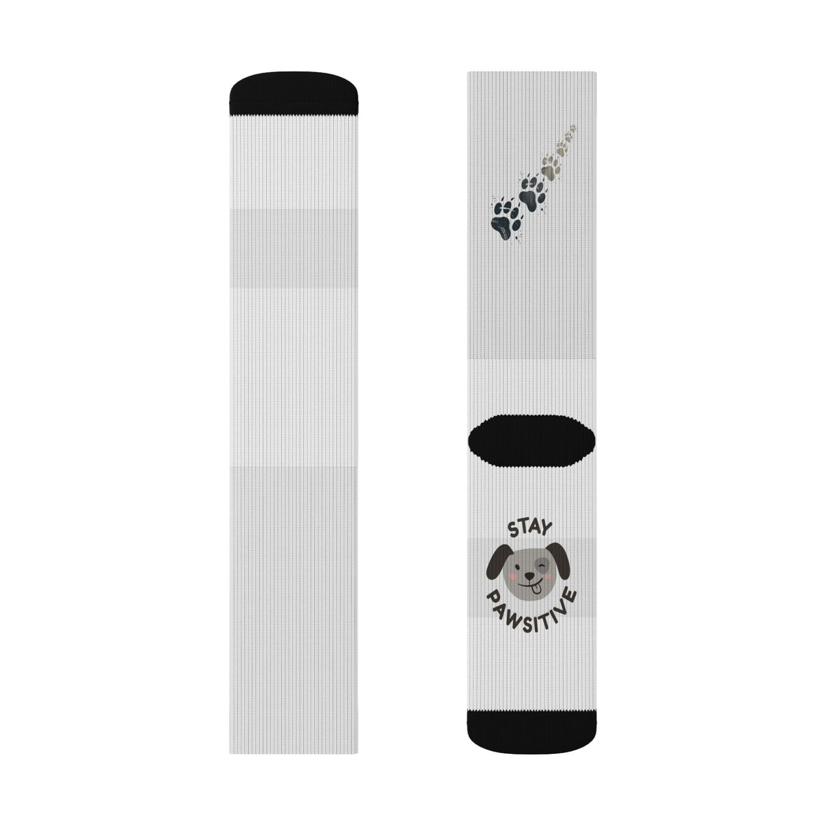 Stay Pawsitive Doggie Paw Socks
