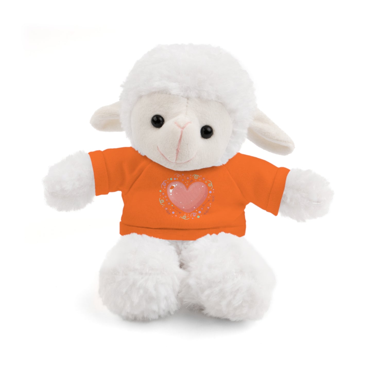 Plush Companion with Heart Stuffed Animals with Tee