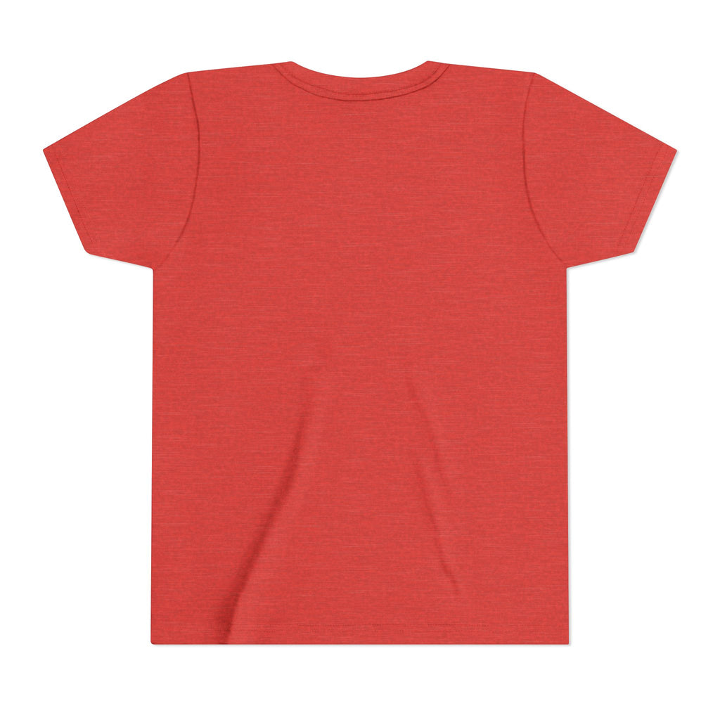 USA 250 Lucky Cat Youth Tee | Patriotic Kitten Illustration