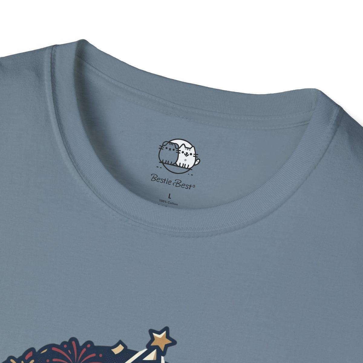 Patriotic Party Dog T-Shirt | 250 Years Celebration Tee