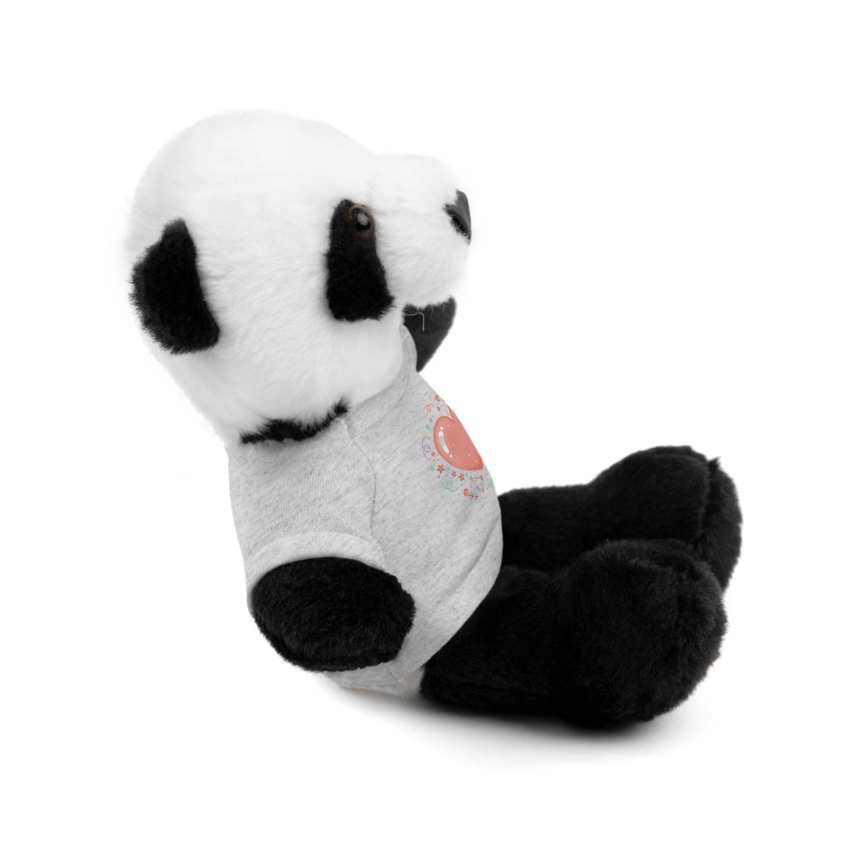 Plush Companion with Heart Stuffed Animals with Tee