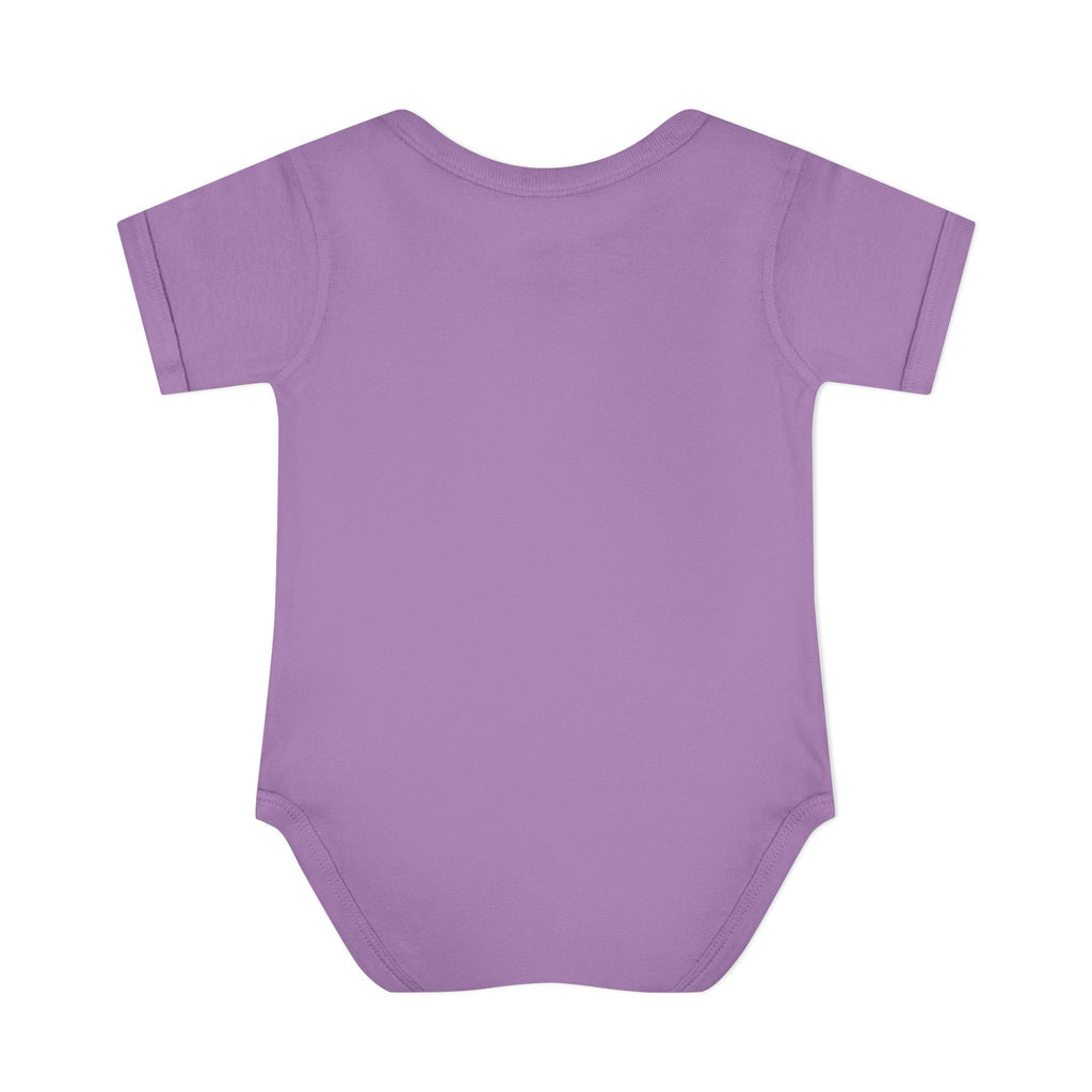 Cute Puppy & his Scooter- Infant Baby Rib Bodysuit- Unisex