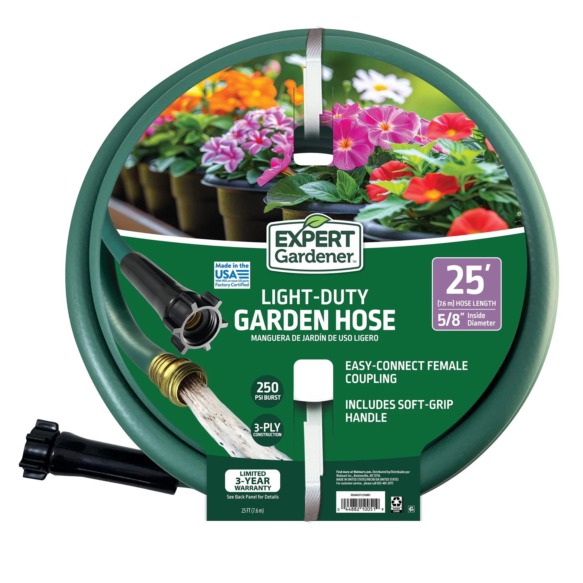 5/8-Inch X 25-Foot Light Duty Garden Hose