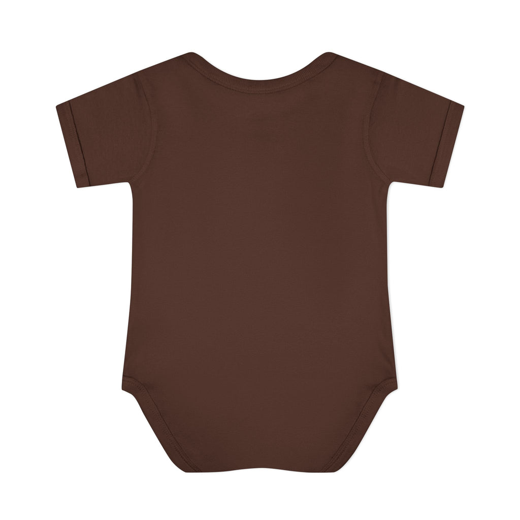 Cute Puppy & his Scooter- Infant Baby Rib Bodysuit- Unisex
