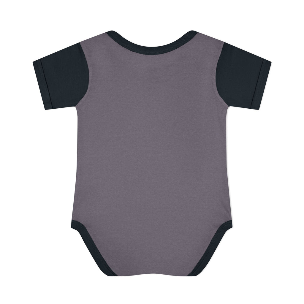 Cute Puppy & his Scooter- Infant Baby Rib Bodysuit- Unisex