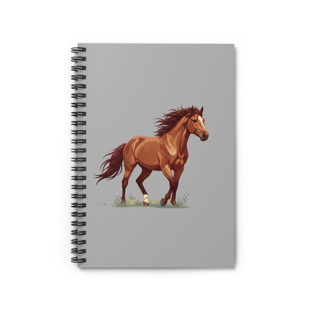 Running Wild Horse Spiral Notebook | Ruled Lined Journal
