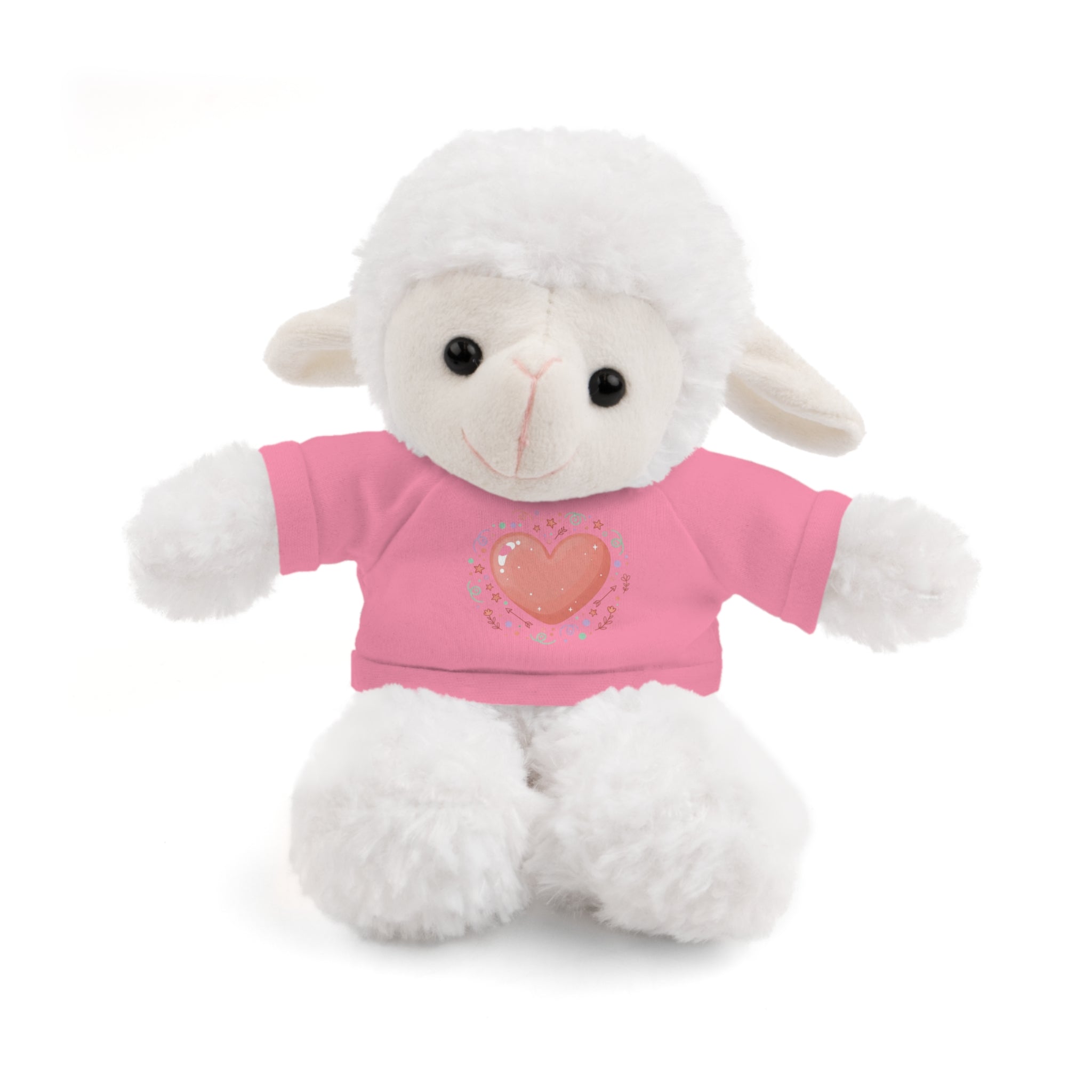 Plush Companion with Heart Stuffed Animals with Tee