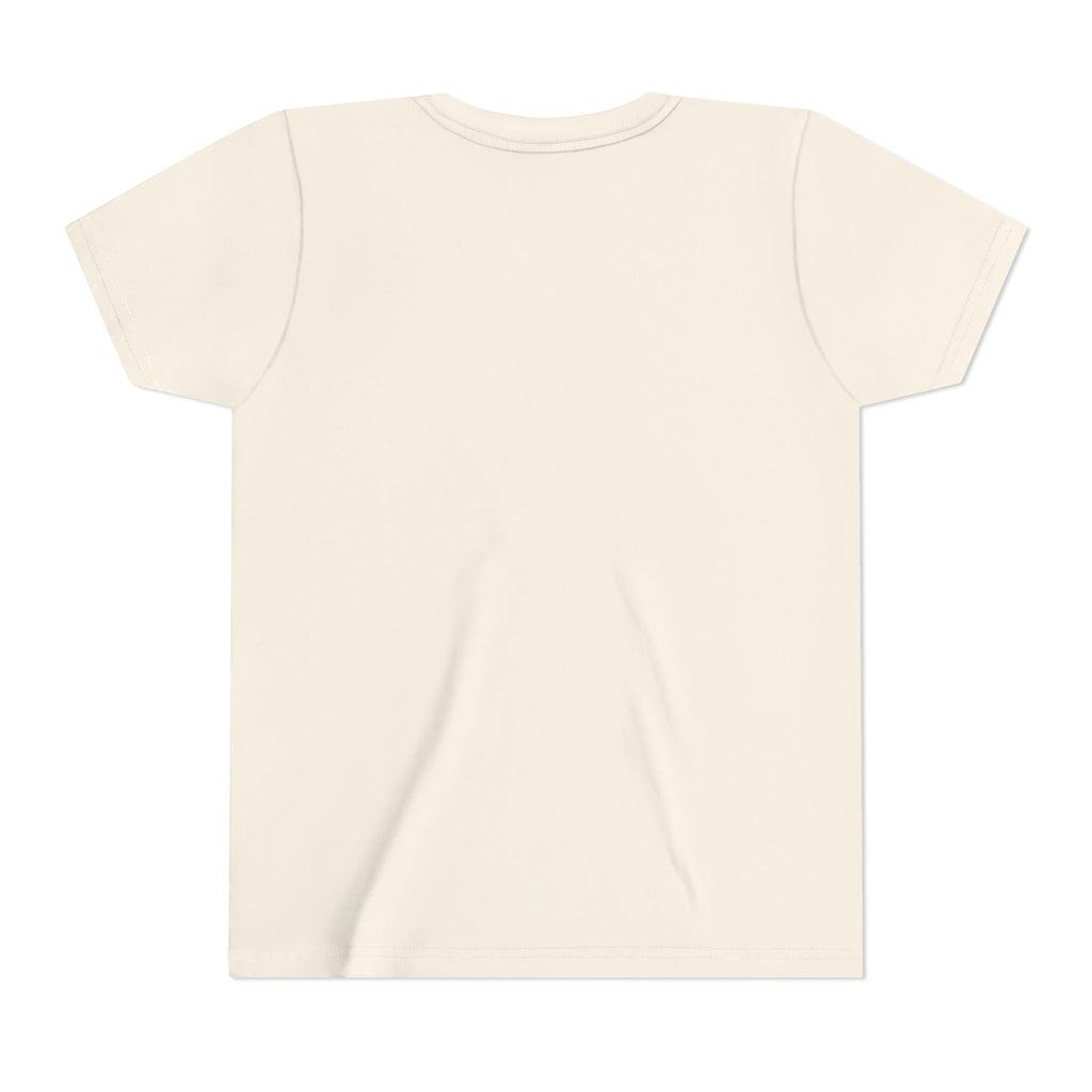 Tiny Grey Tabby Kitten Tee | Kids Cat Shirt, Pocket-Style Kitty Design- Paloma Collection