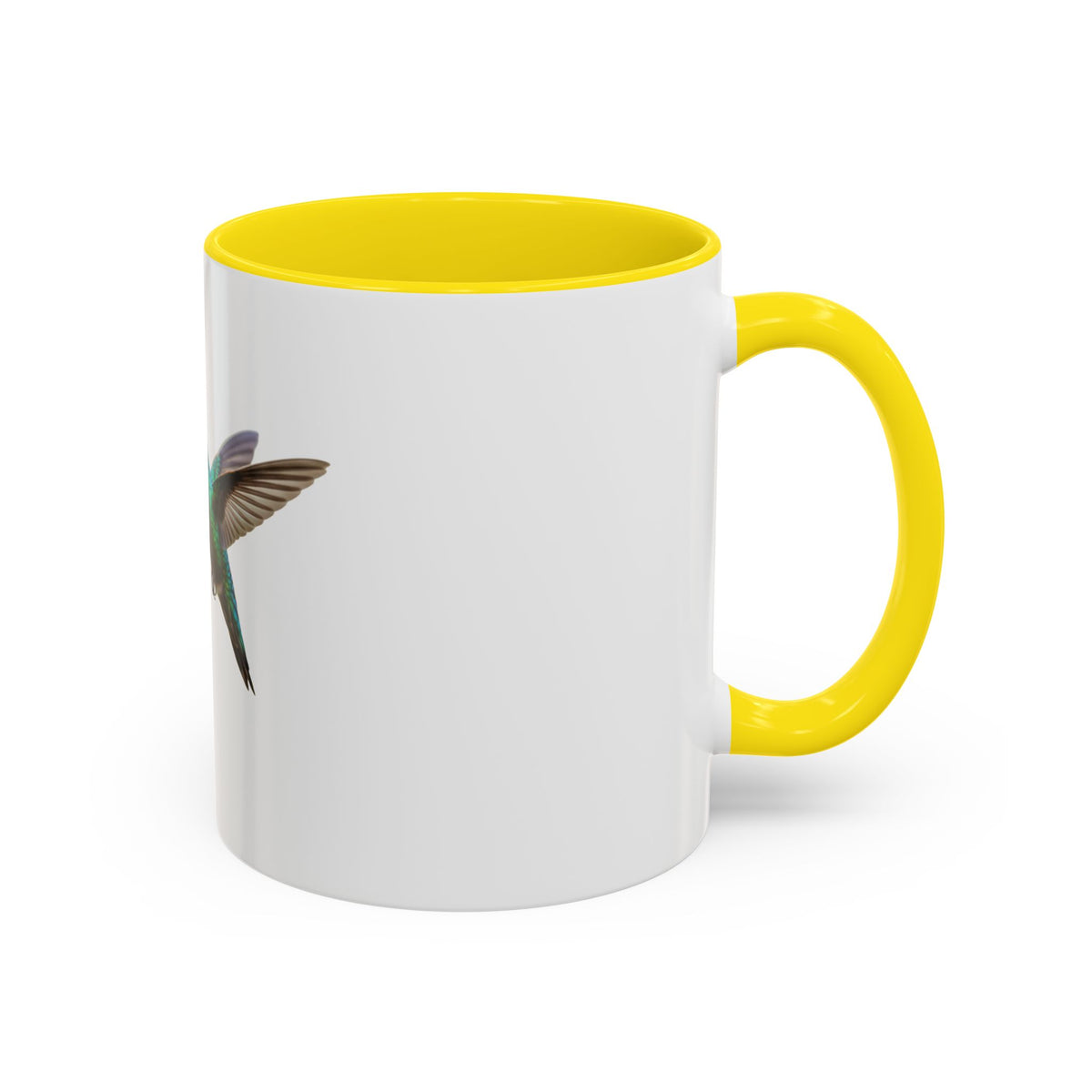 Hummingbird with Flower Thrive Not Just Survive Mug | Accent Coffee Mug