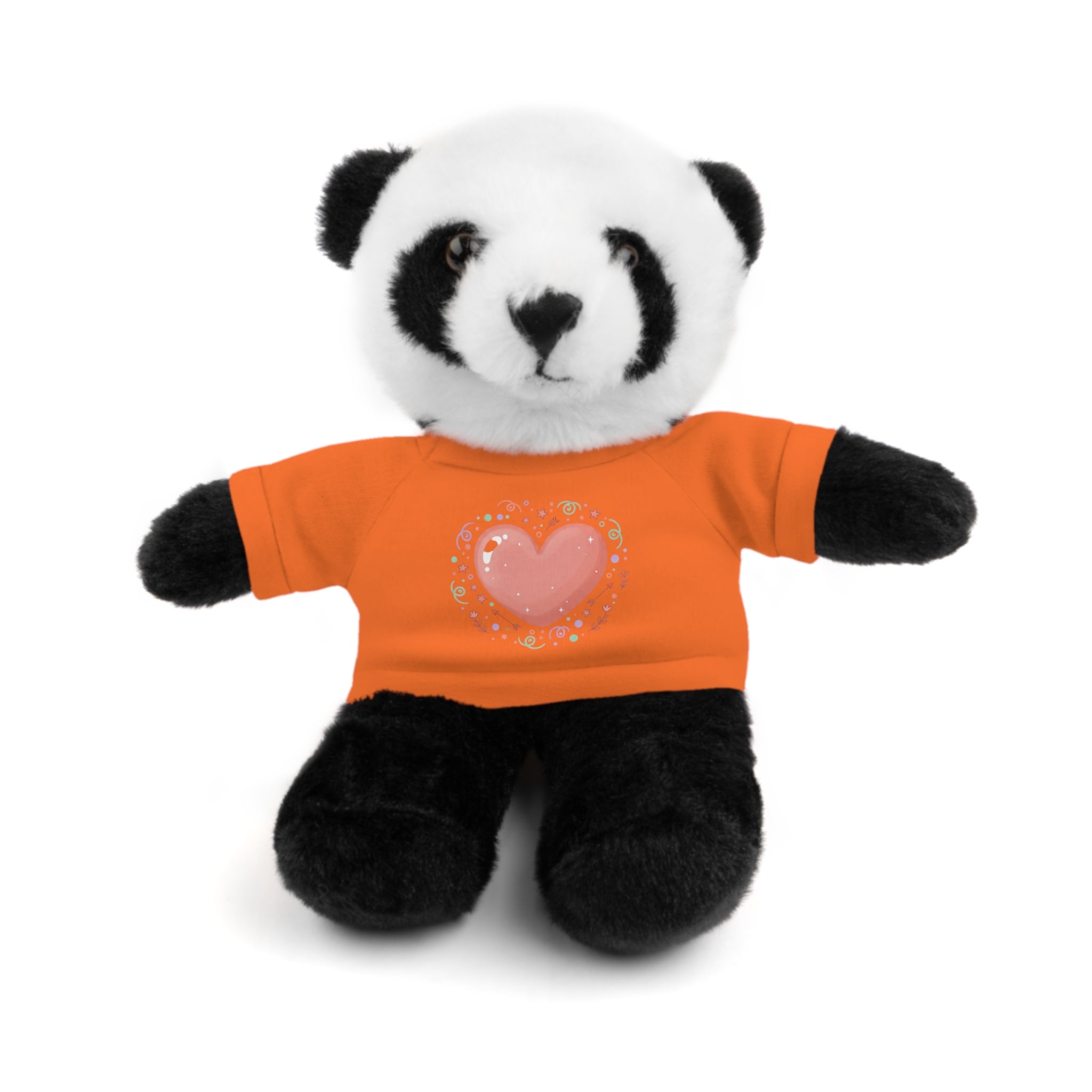 Plush Companion with Heart Stuffed Animals with Tee