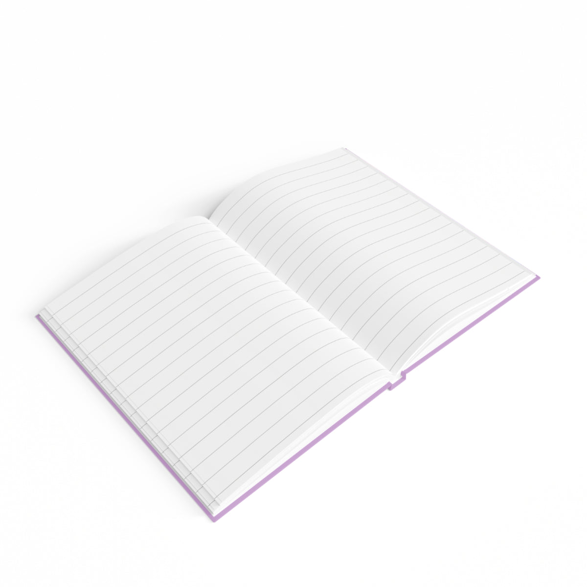 Cute Fluffy Kitten Journal | Ruled Lined Notebook, Pastel Cat Art