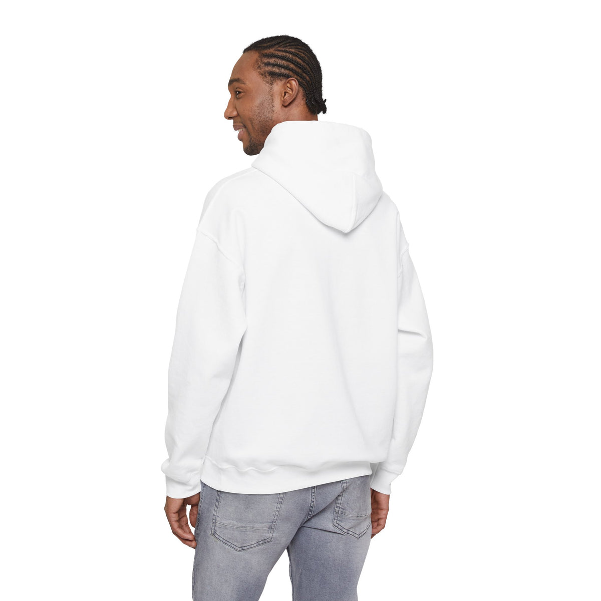 Proper Cat Portrait Illustration Hoodie | Small Chest Print, Bestie Best Collection
