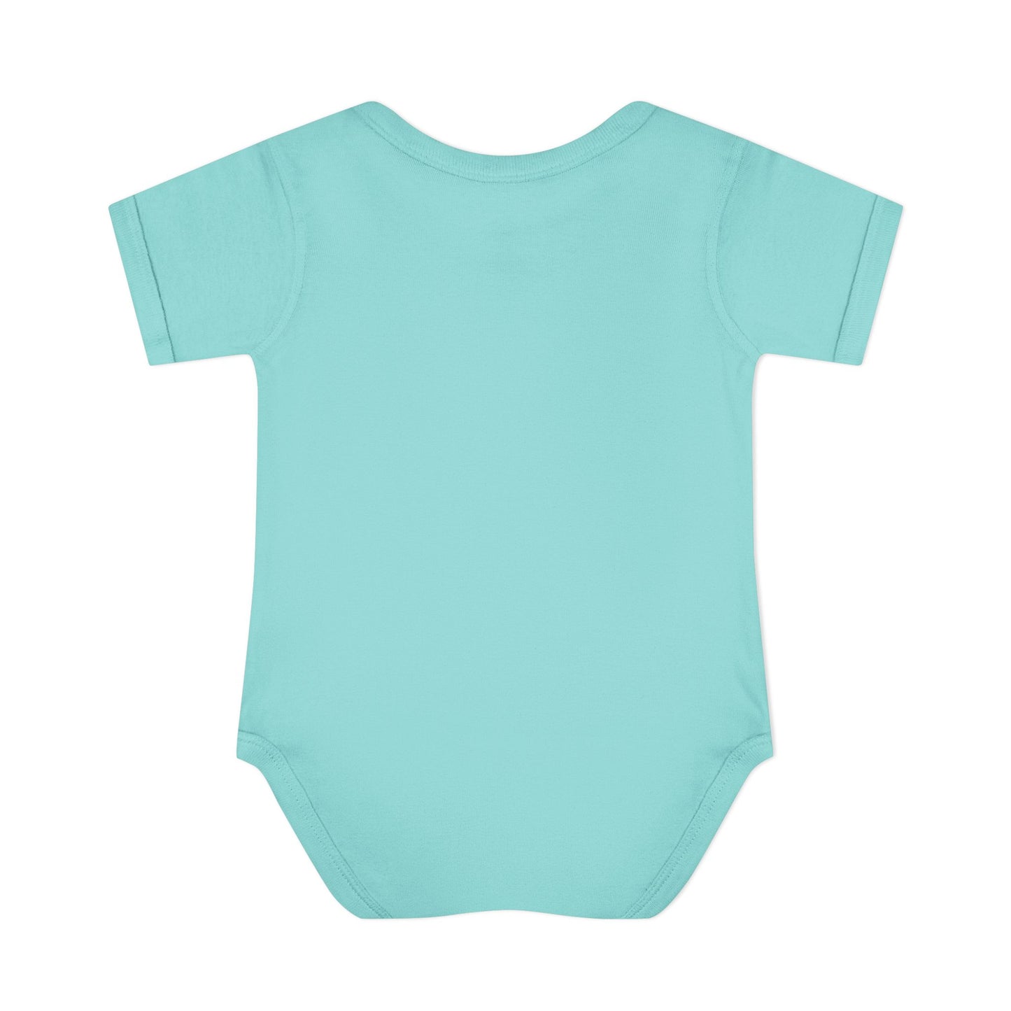 Cute Puppy & his Scooter- Infant Baby Rib Bodysuit- Unisex