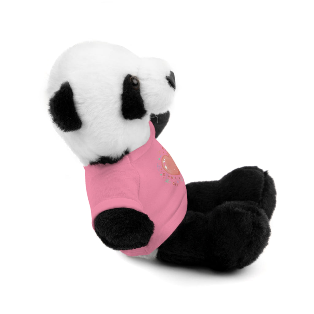 Plush Companion with Heart Stuffed Animals with Tee