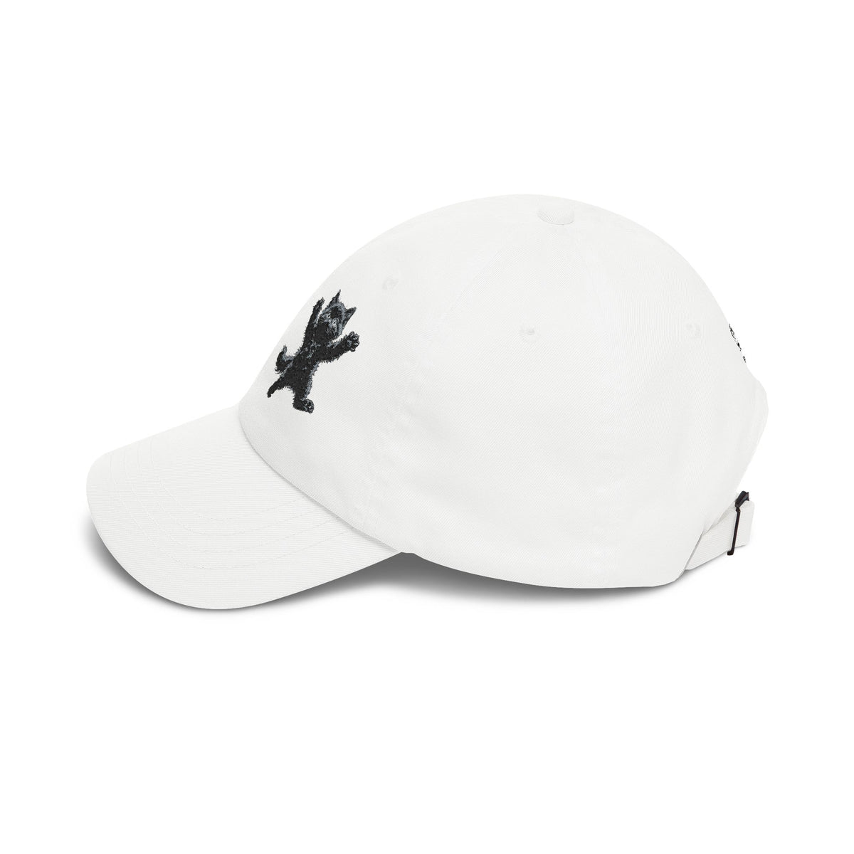 Jumping For Joy Black Cat Dad Cap | Embroidered Cat Hat- Boop Collection