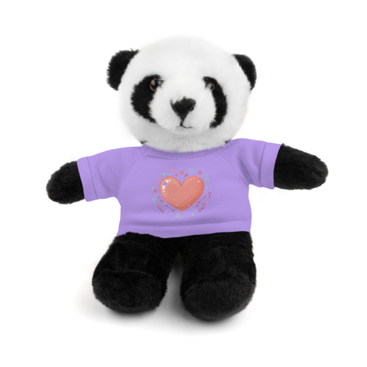 Plush Companion with Heart Stuffed Animals with Tee