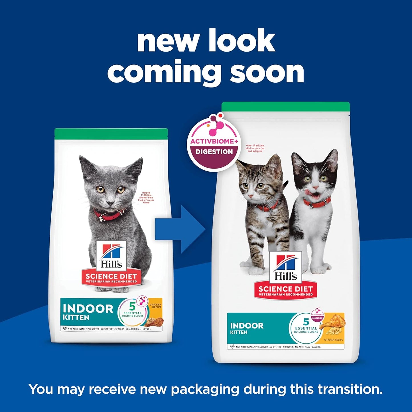 Kitten Indoor Dry Cat Food, Chicken, 3.5 Lb. Bag