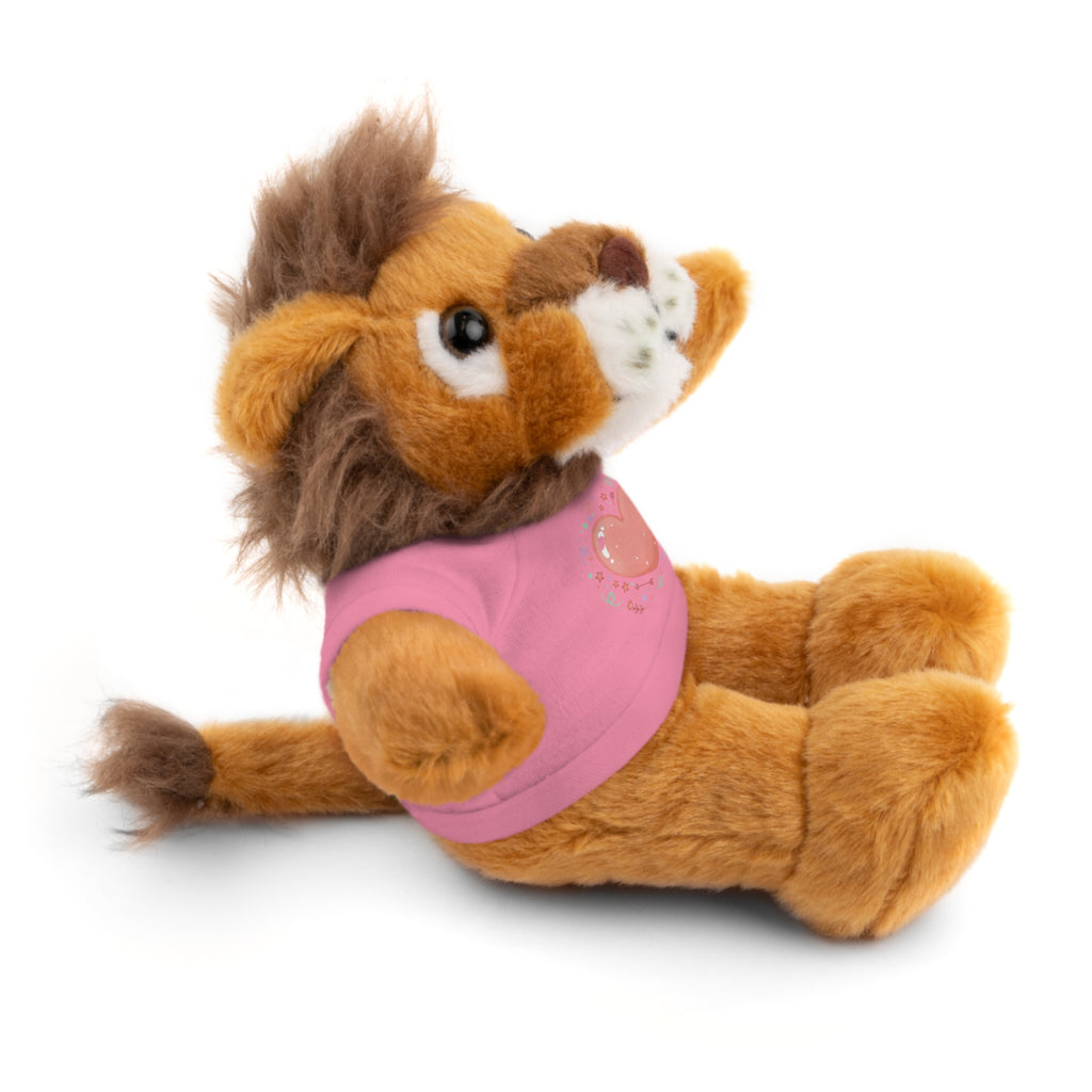 Plush Companion with Heart Stuffed Animals with Tee