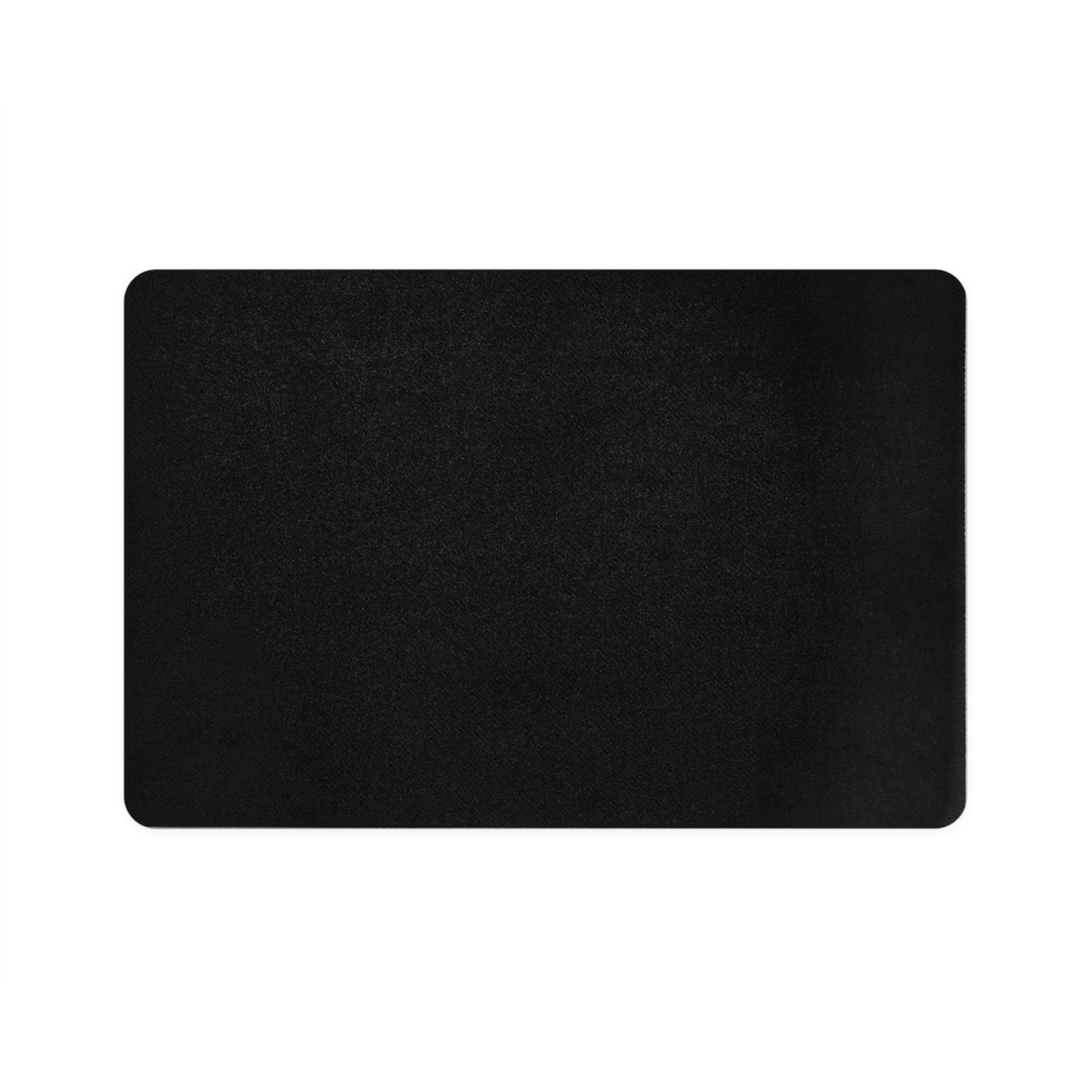 Black Cat Floral Pattern Pet Food Mat | 12x18 Cat Feeding Placemat- Bestie Best Collection