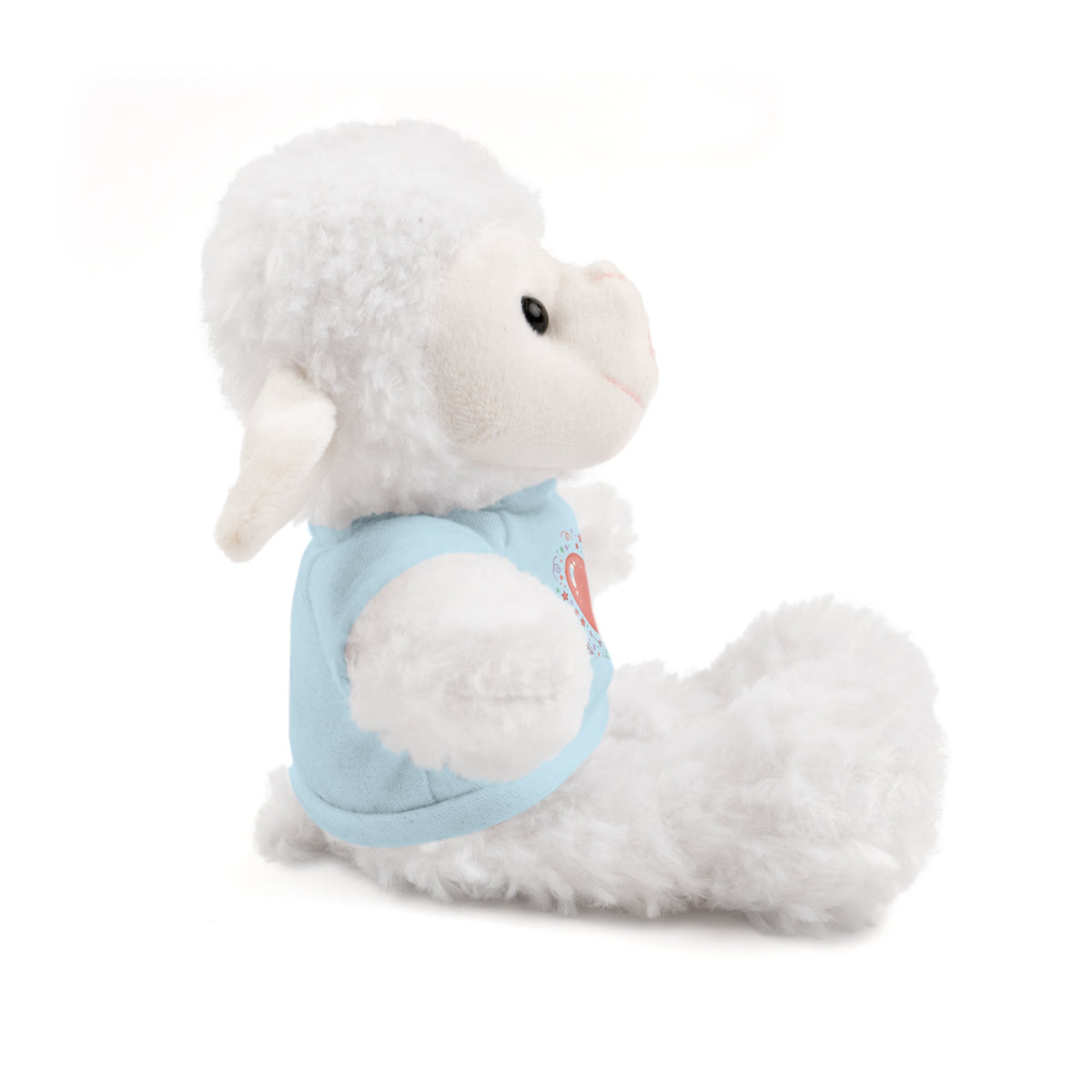 Plush Companion with Heart Stuffed Animals with Tee