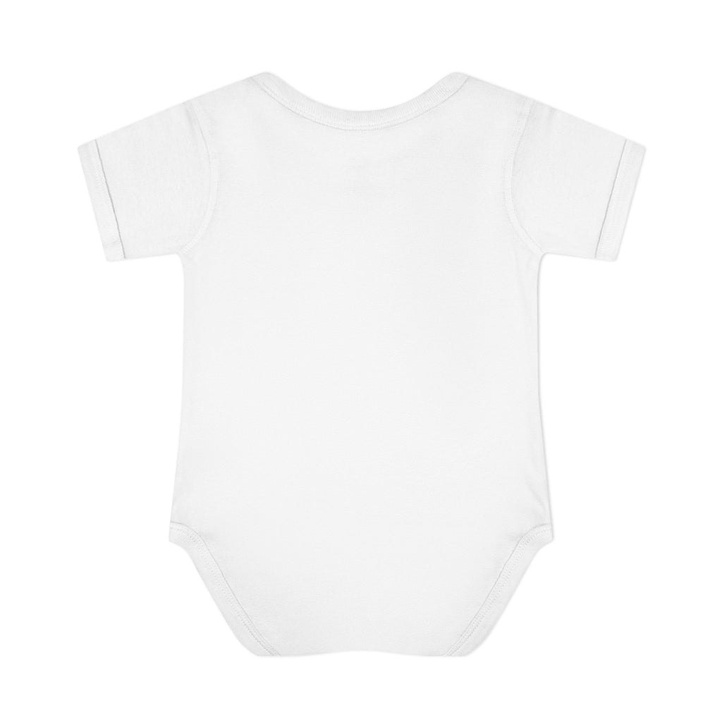 Cute Puppy & his Scooter- Infant Baby Rib Bodysuit- Unisex