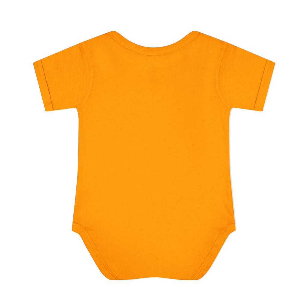 Cute Puppy & his Scooter- Infant Baby Rib Bodysuit- Unisex