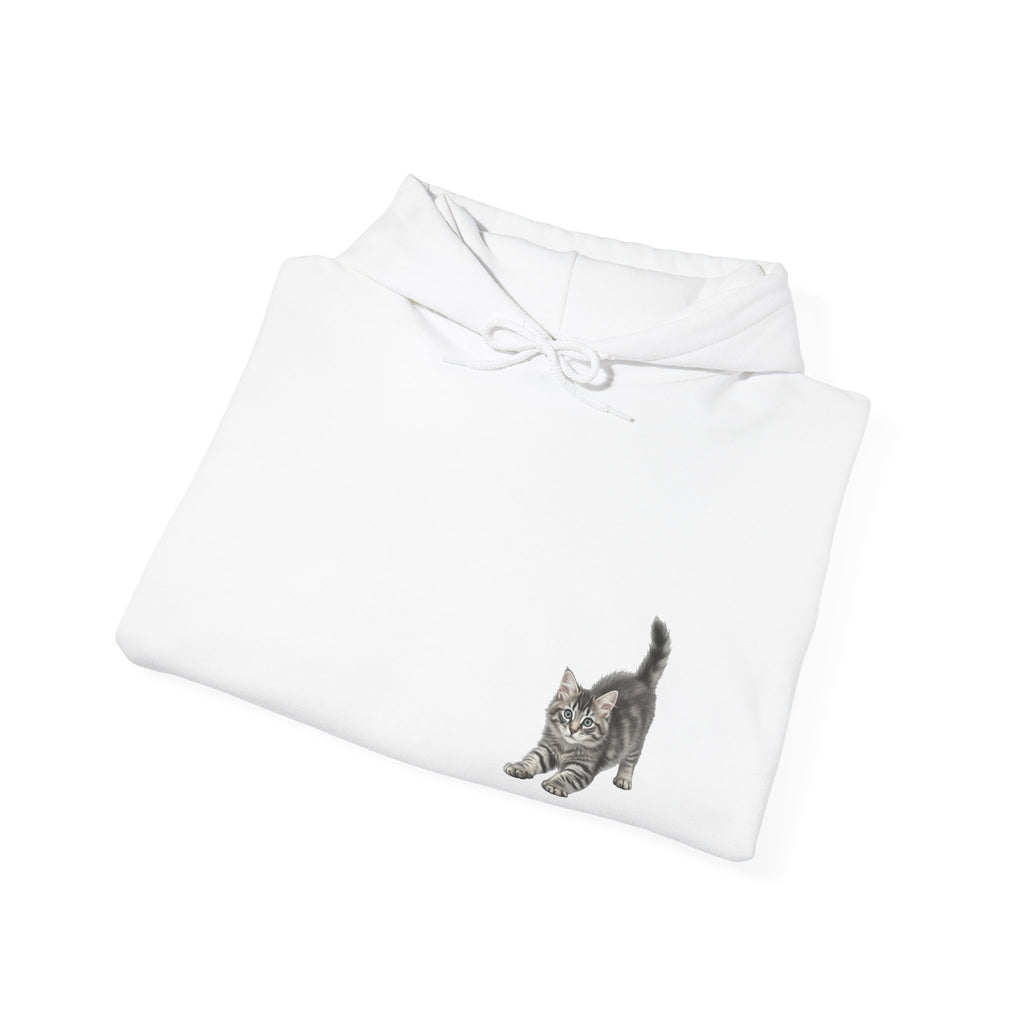 Playful Fluffy Tabby Cat Hoodie | Carmen Collection Bestie Best’s Luxury Brand