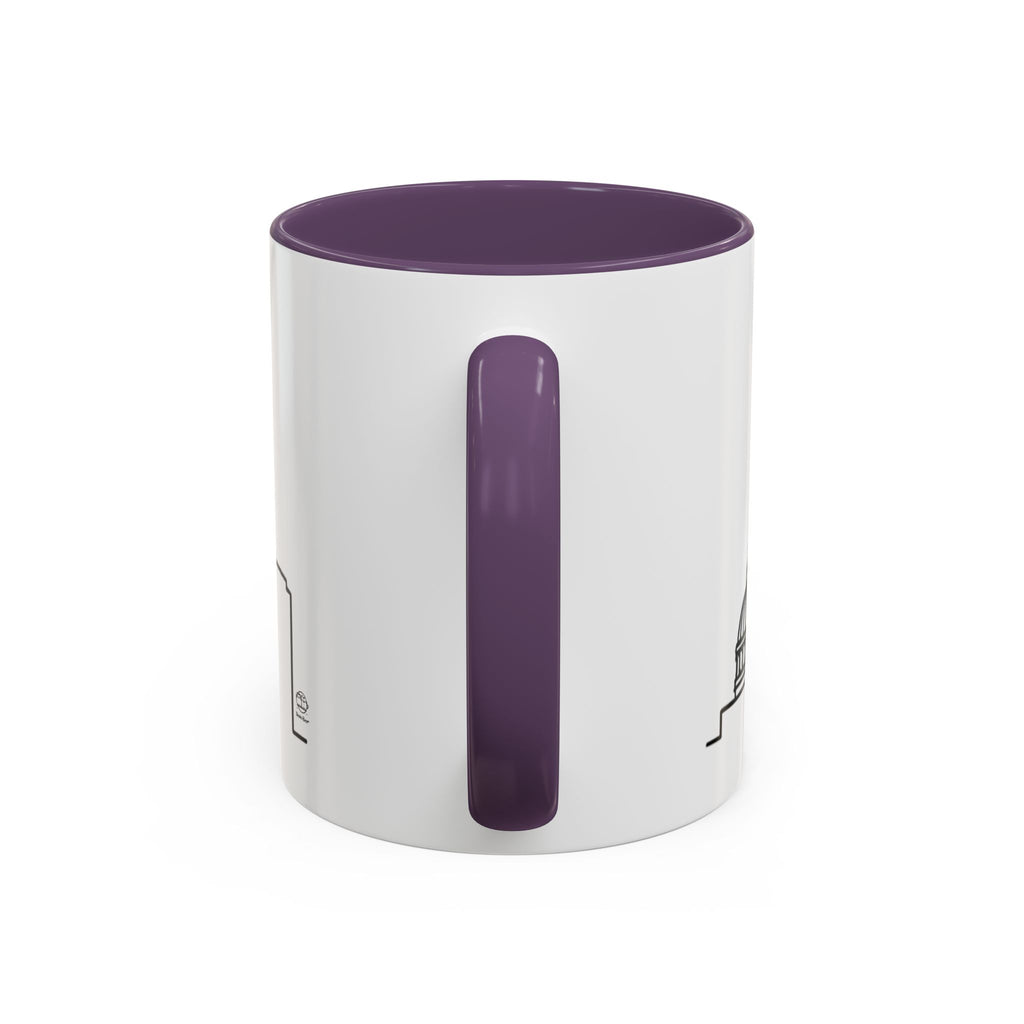 Atlanta Skyline Mug | City Outline Coffee Cup, Black Accent