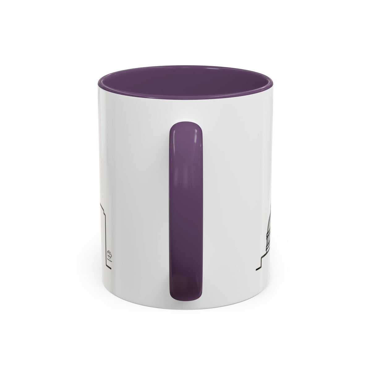 Atlanta Skyline Mug | City Outline Coffee Cup, Black Accent