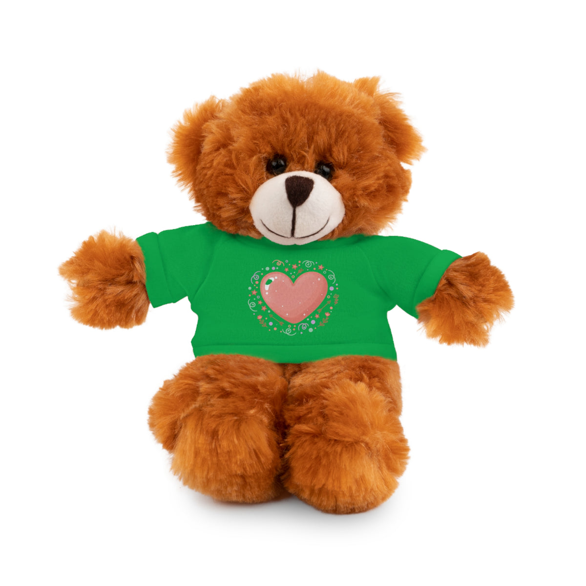 Plush Companion with Heart Stuffed Animals with Tee