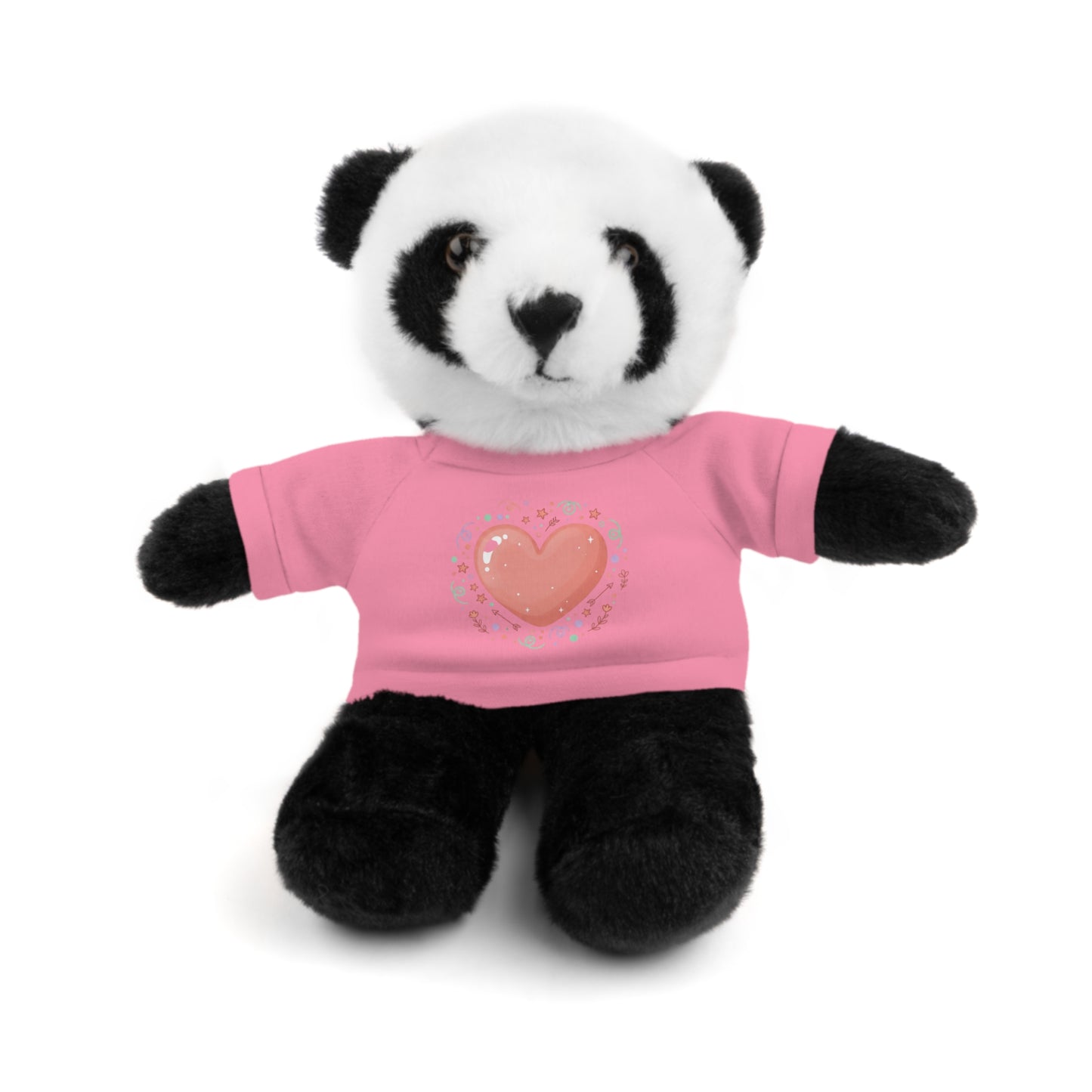 Plush Companion with Heart Stuffed Animals with Tee
