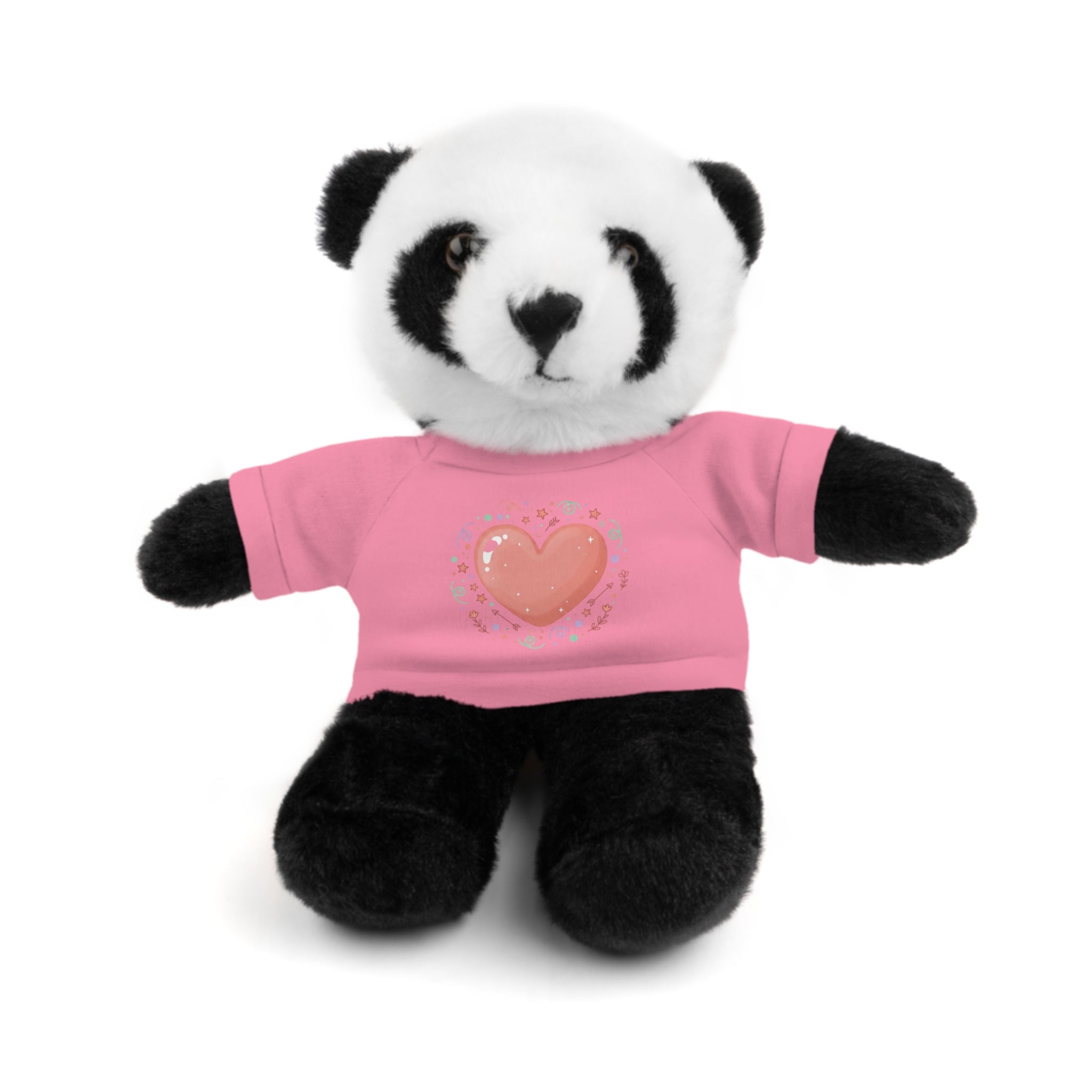 Plush Companion with Heart Stuffed Animals with Tee