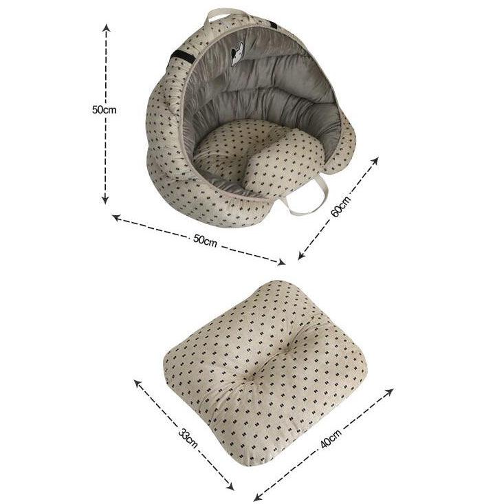 Portable Pet Nest: Stylish And Comfortable Travel Solution For Cats And Dogs