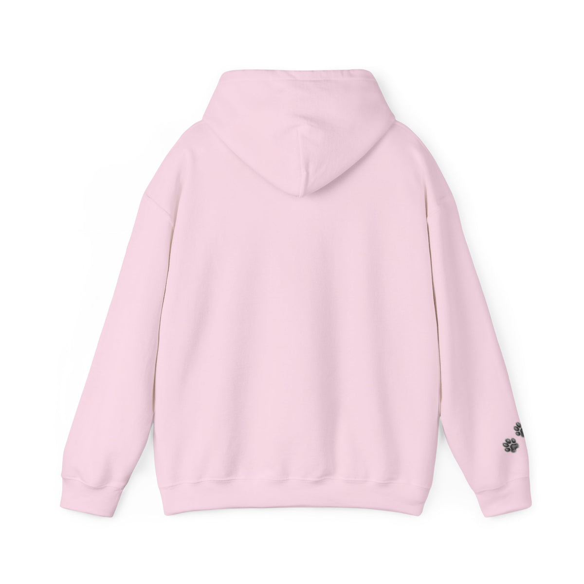 Fluffy Kitten Diego-Cat Lover Hoodie with Paw Print Design