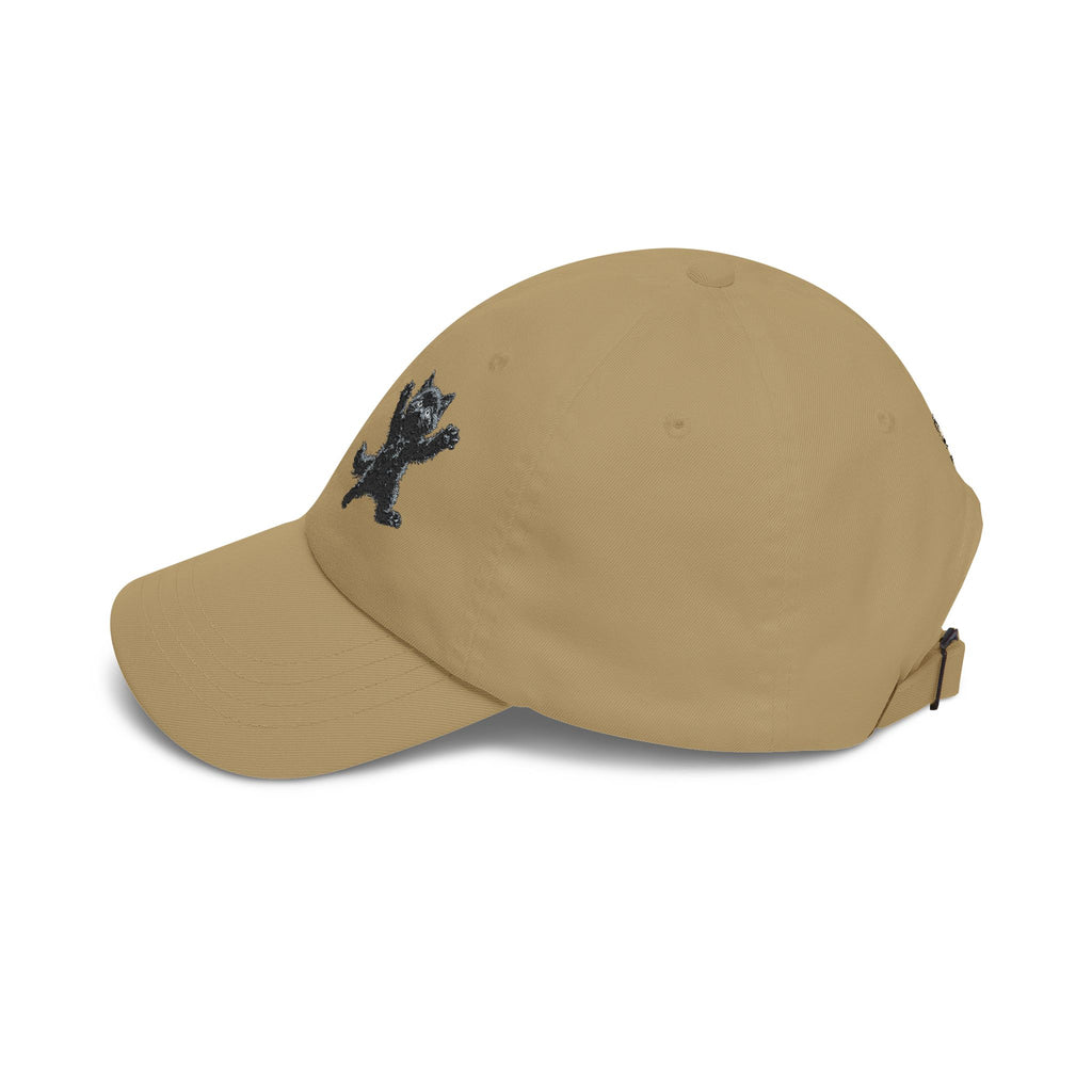Jumping For Joy Black Cat Dad Cap | Embroidered Cat Hat- Boop Collection