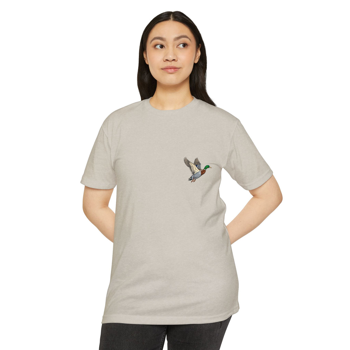 Flying Mallard Duck T-Shirt | Nature Wildlife Tee- Hunter Collection