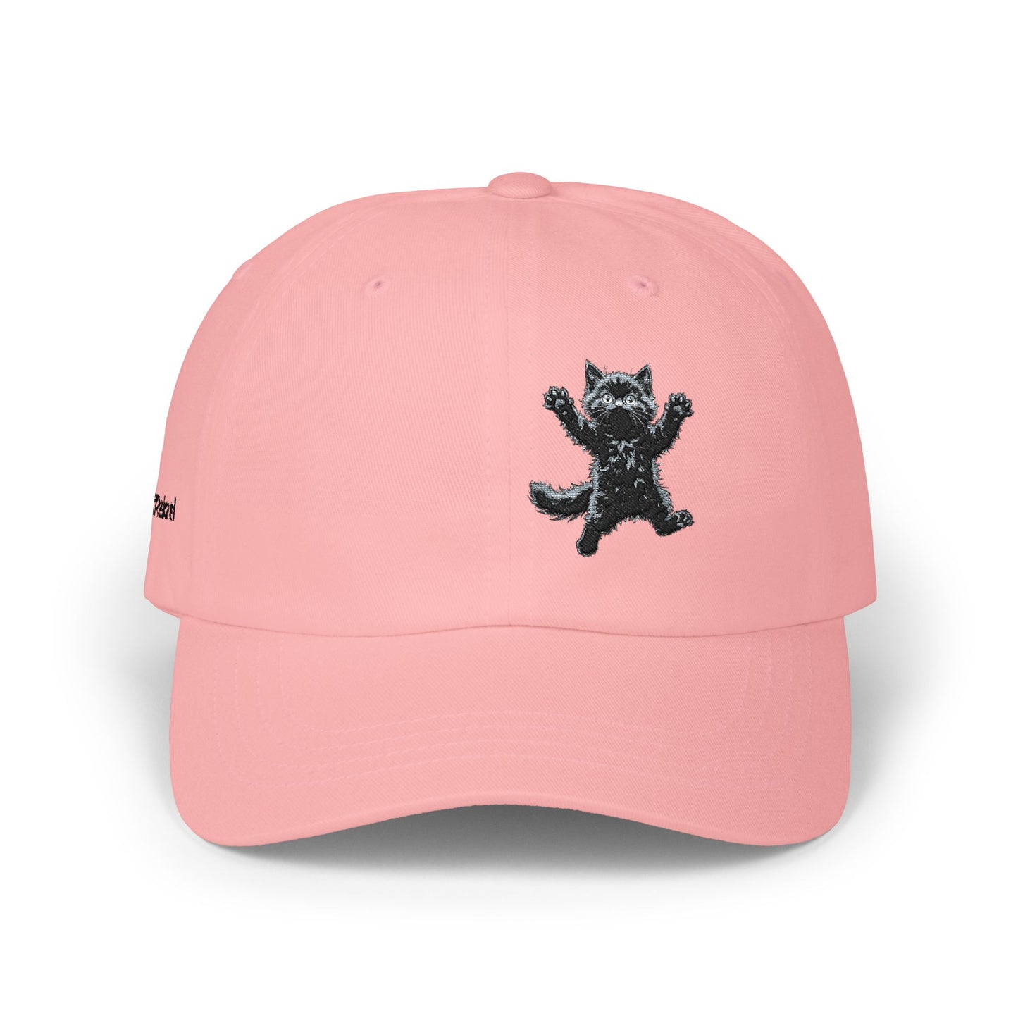 Jumping For Joy Black Cat Dad Cap | Embroidered Cat Hat- Boop Collection